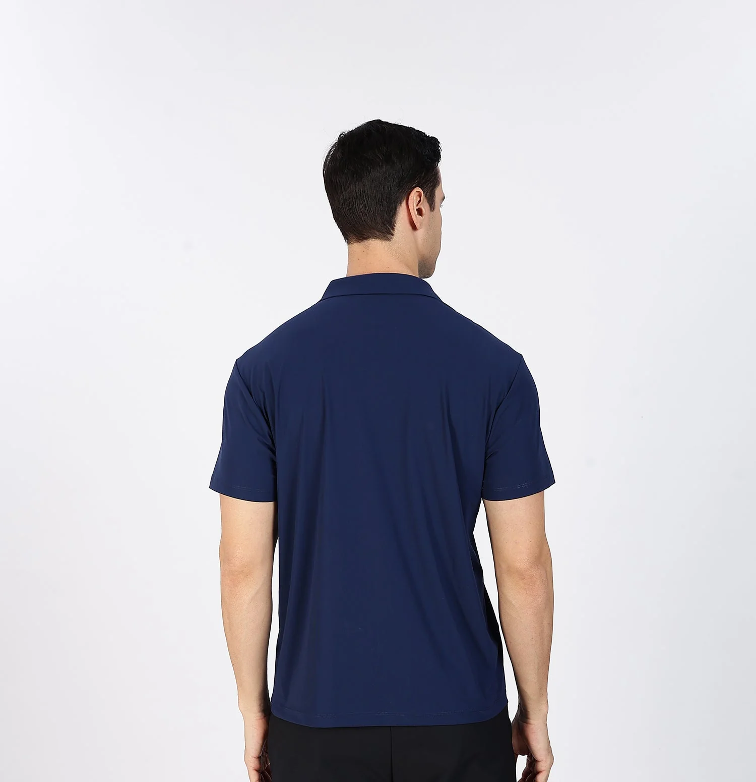 Ice-Cooling Training Polo T-Shirt - Siam Blue - Image 3