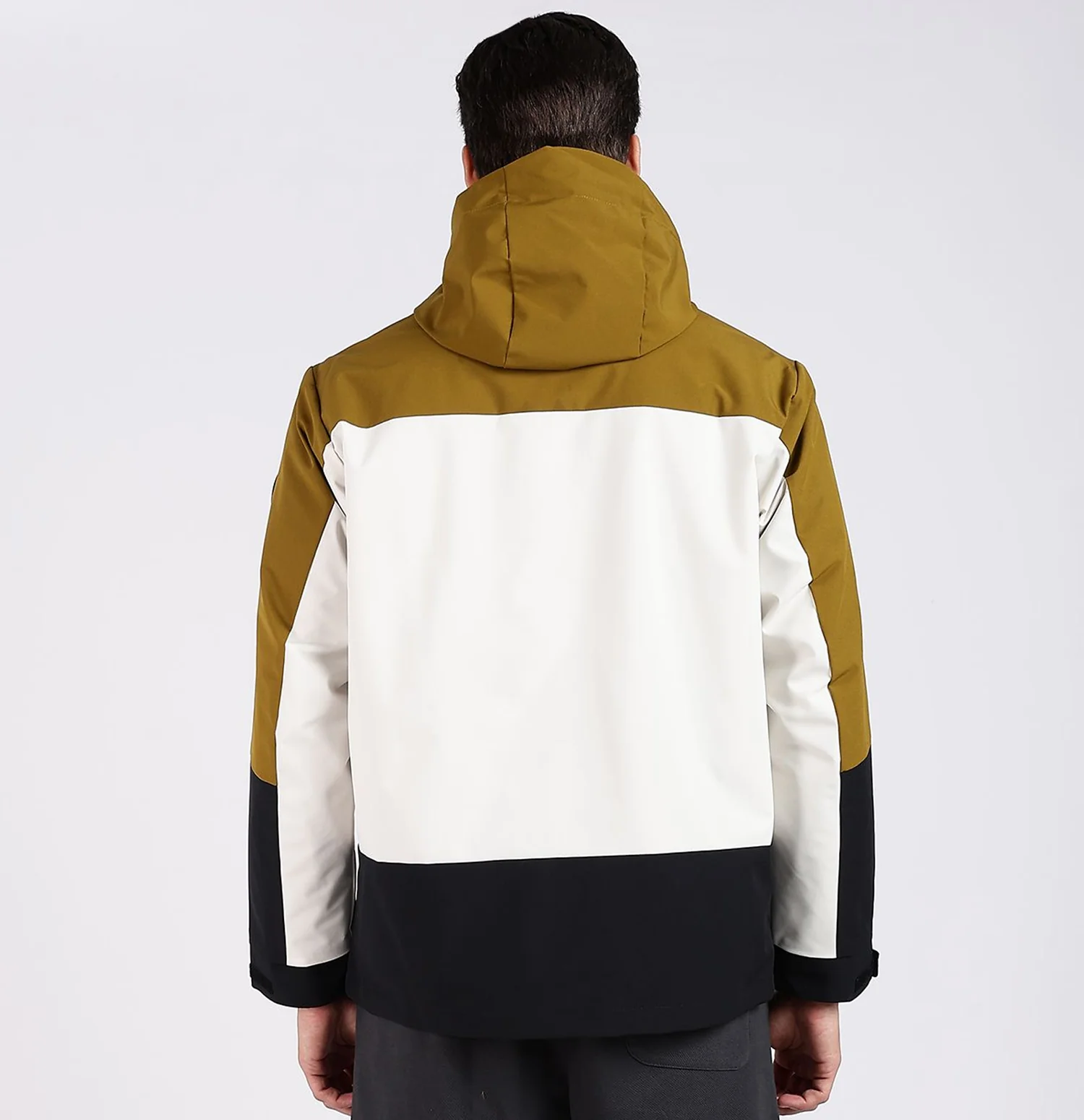 Twinset 3-in-1 Winter Jacket - Brown/White/Black - Image 2