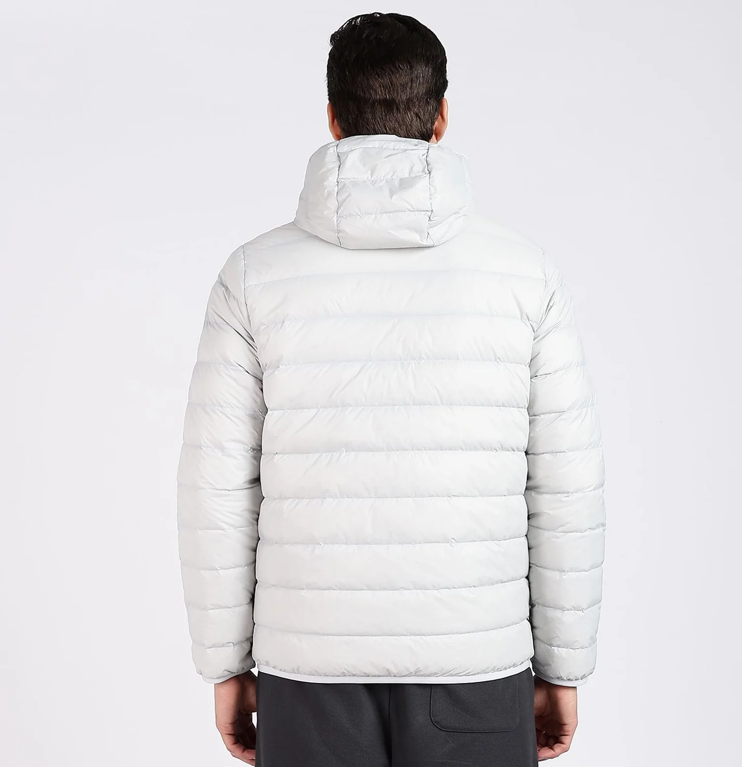 X-Shield Padded Down Jacket - Moss Grey - Image 2