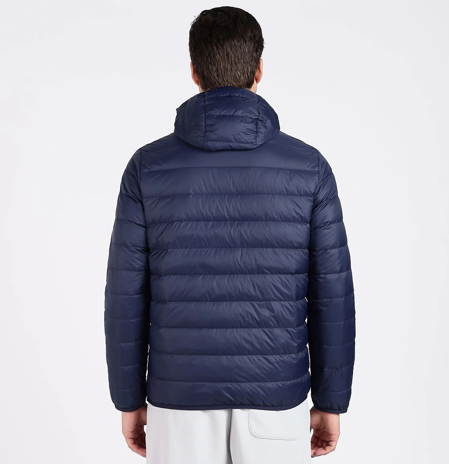X-Shield Padded Down Jacket - Oxford Blue - Image 3