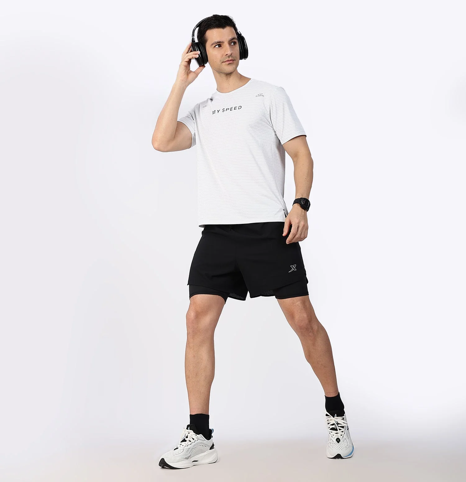 Quick-Dry Running T-Shirt - Pearl White - Image 6