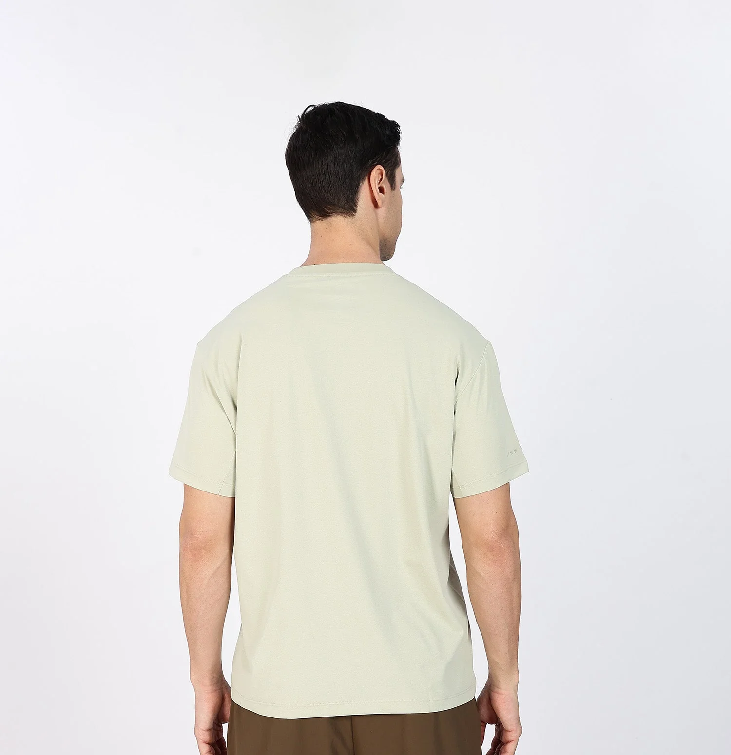 Quick-Dry Moisture-Wicking Running T-Shirt - Grey - Image 3