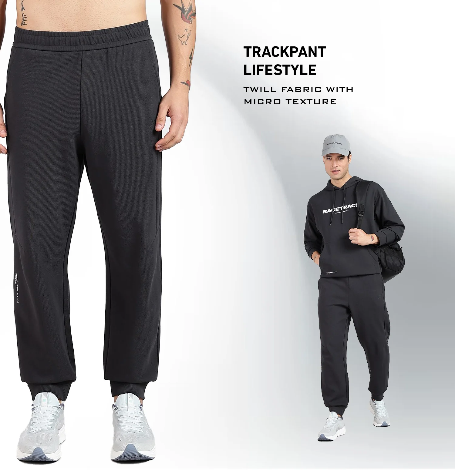 Micro Texture Modern Pants - Horn Grey - Image 6