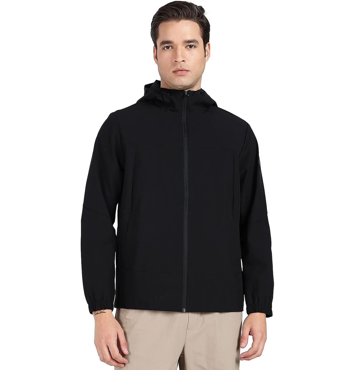 X-Shield Double Layer Windbreaker - Black