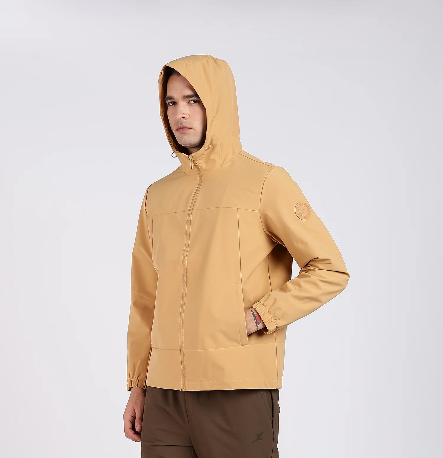 X-Shield Double Layer Windbreaker - Oak Tree Yellow - Image 7