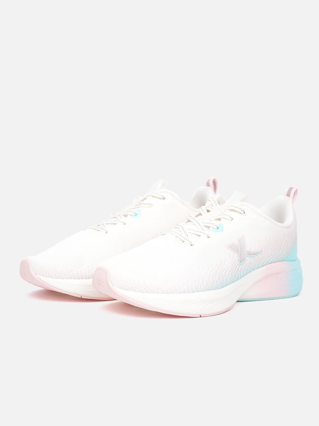 Foam Running Shoes - White/Purple - Image 7