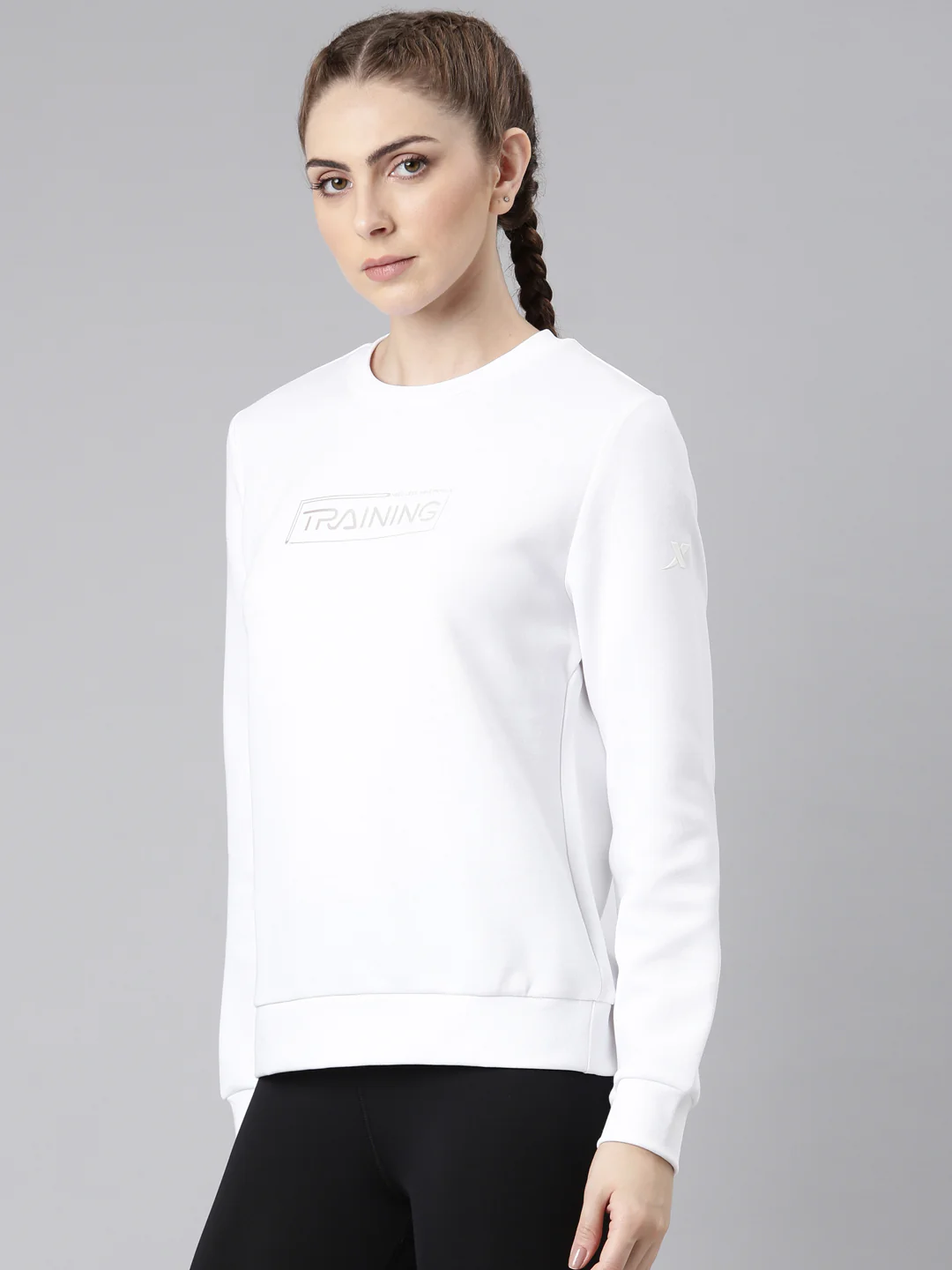 Dry Fit Confort Sweatshirt - White/Pink/Green - Image 12