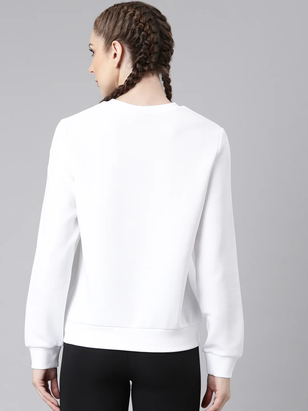 Dry Fit Confort Sweatshirt - White/Pink/Green - Image 13