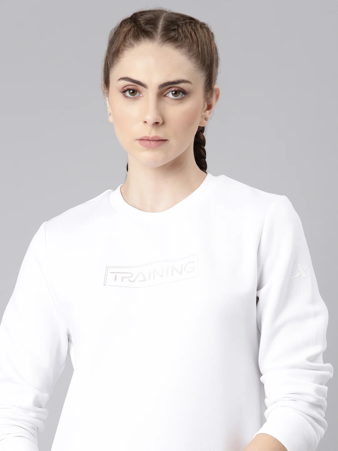 Dry Fit Confort Sweatshirt - White/Pink/Green - Image 16