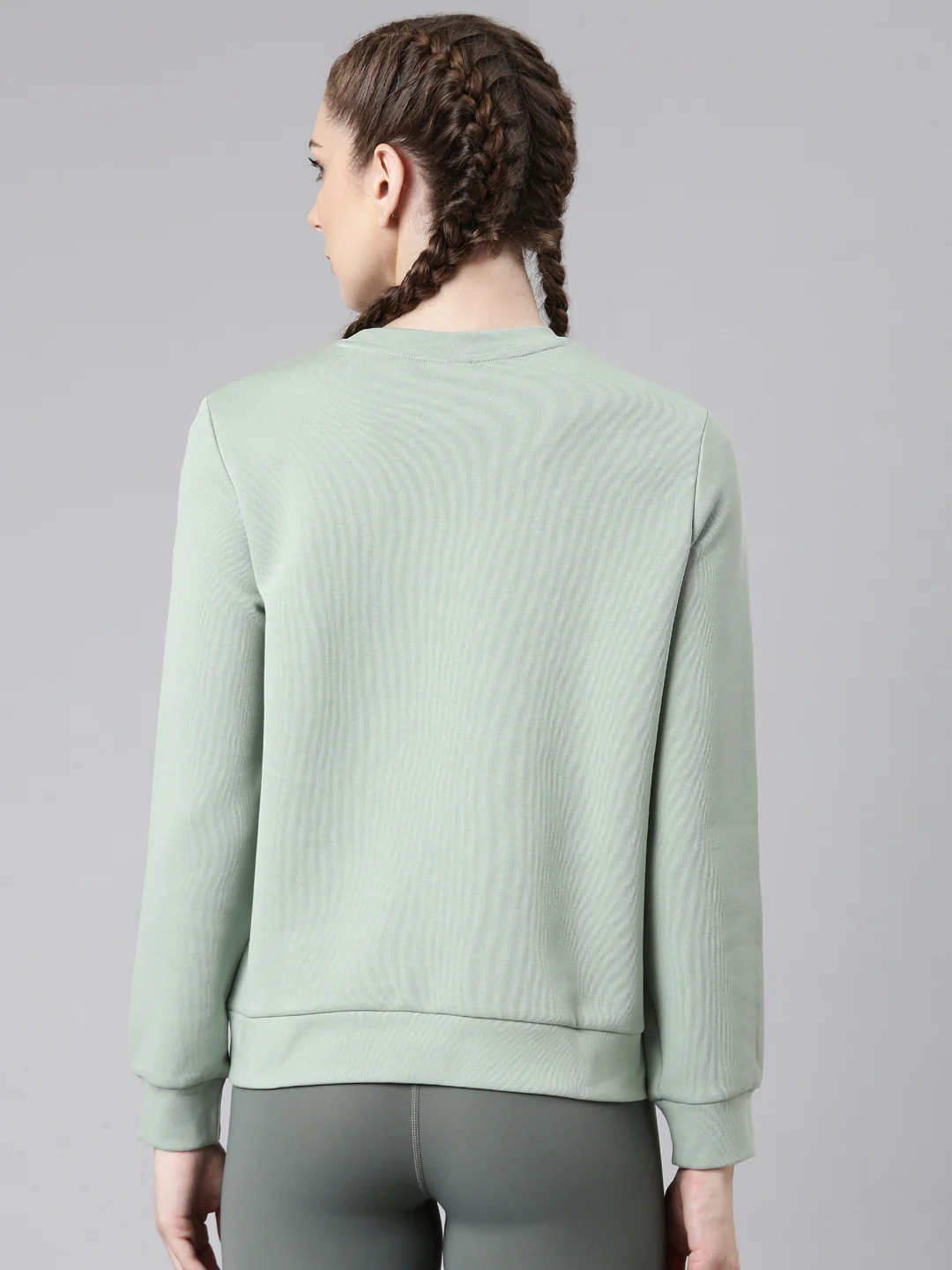 Dry Fit Confort Sweatshirt - White/Pink/Green - Image 23
