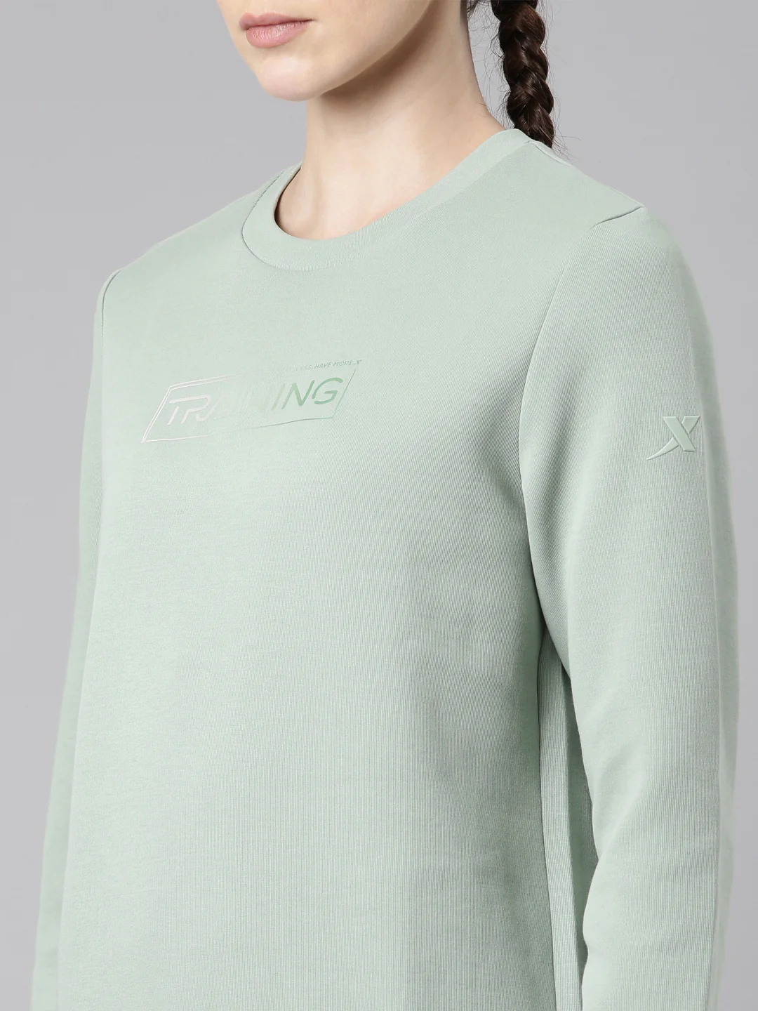 Dry Fit Confort Sweatshirt - White/Pink/Green - Image 26