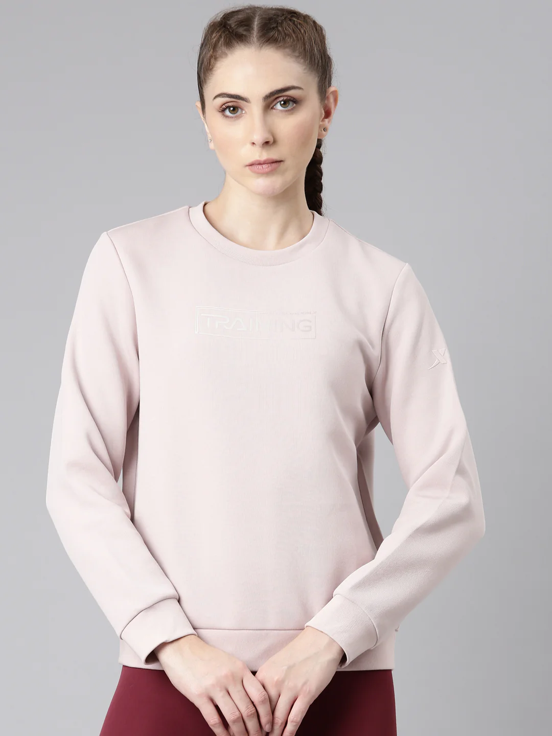 Dry Fit Confort Sweatshirt - White/Pink/Green - Image 29