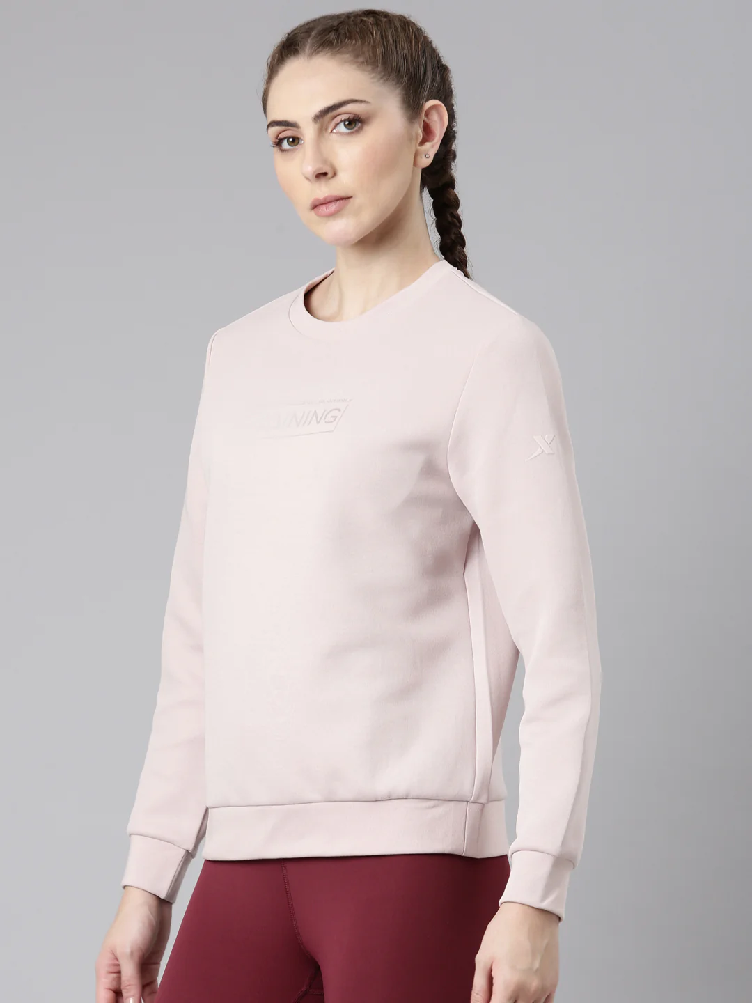 Dry Fit Confort Sweatshirt - White/Pink/Green - Image 31