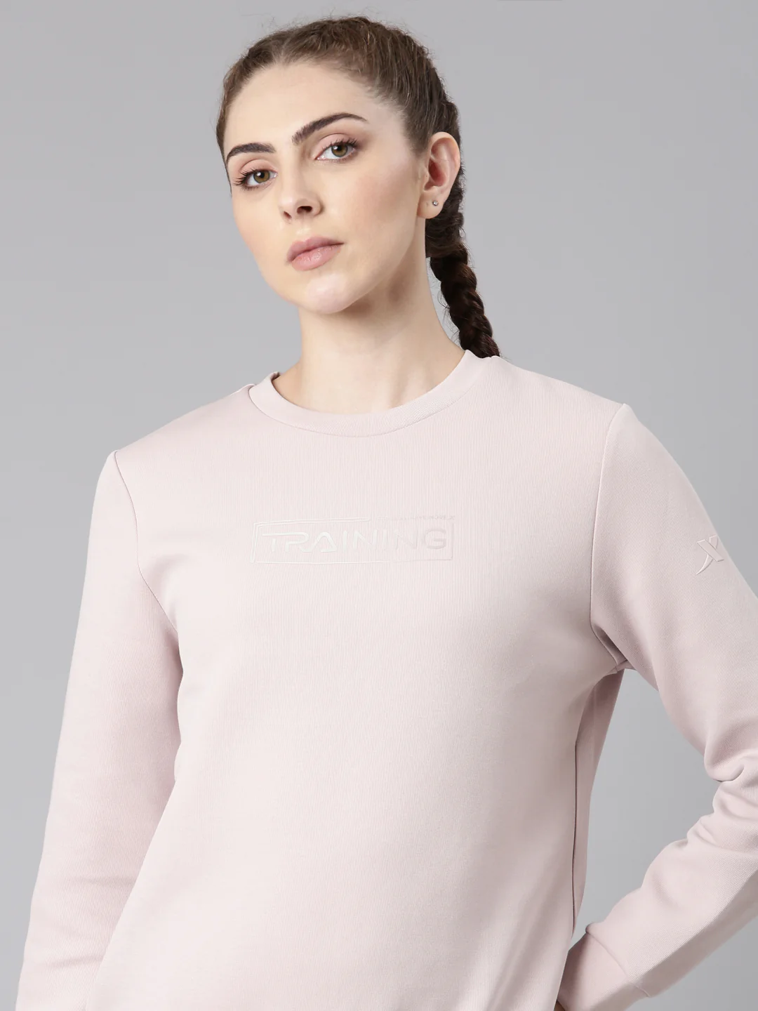 Dry Fit Confort Sweatshirt - White/Pink/Green - Image 34