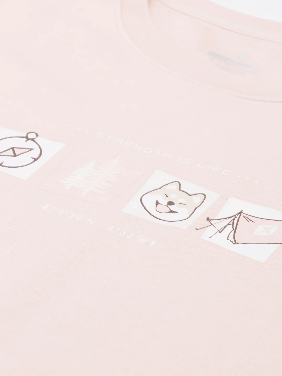 Dry Fit Confort Sweatshirt - White/Pink/Green - Image 45