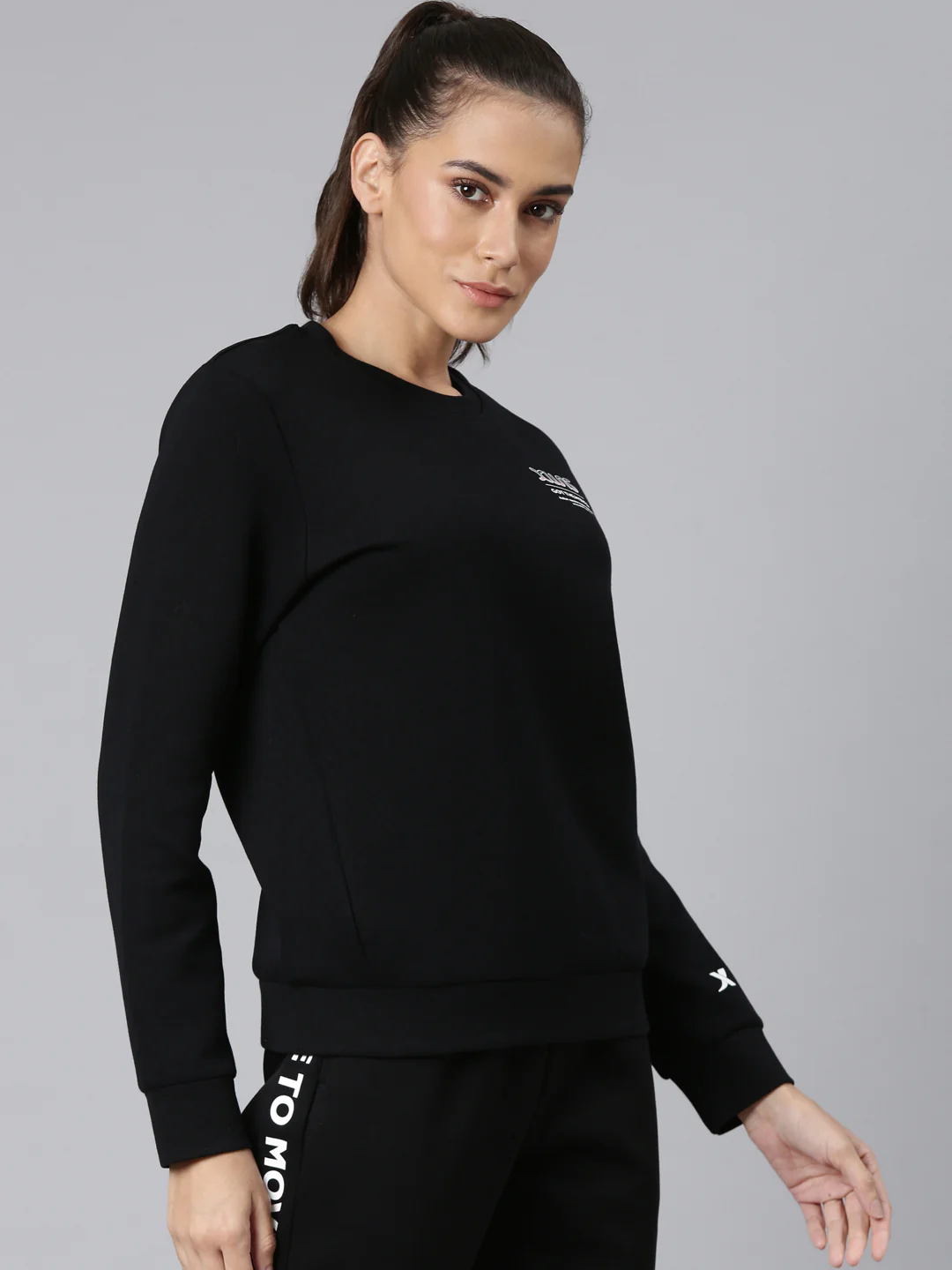 Dry Fit Confort Sweatshirt - White/Pink - Image 10