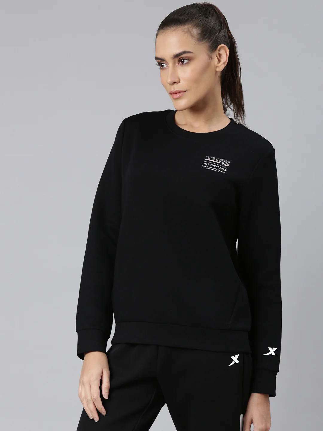 Dry Fit Confort Sweatshirt - White/Pink - Image 11