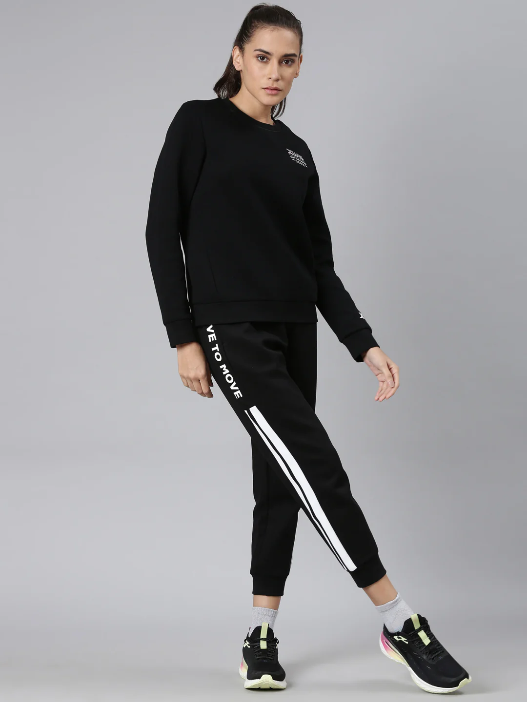 Dry Fit Confort Sweatshirt - White/Pink - Image 13