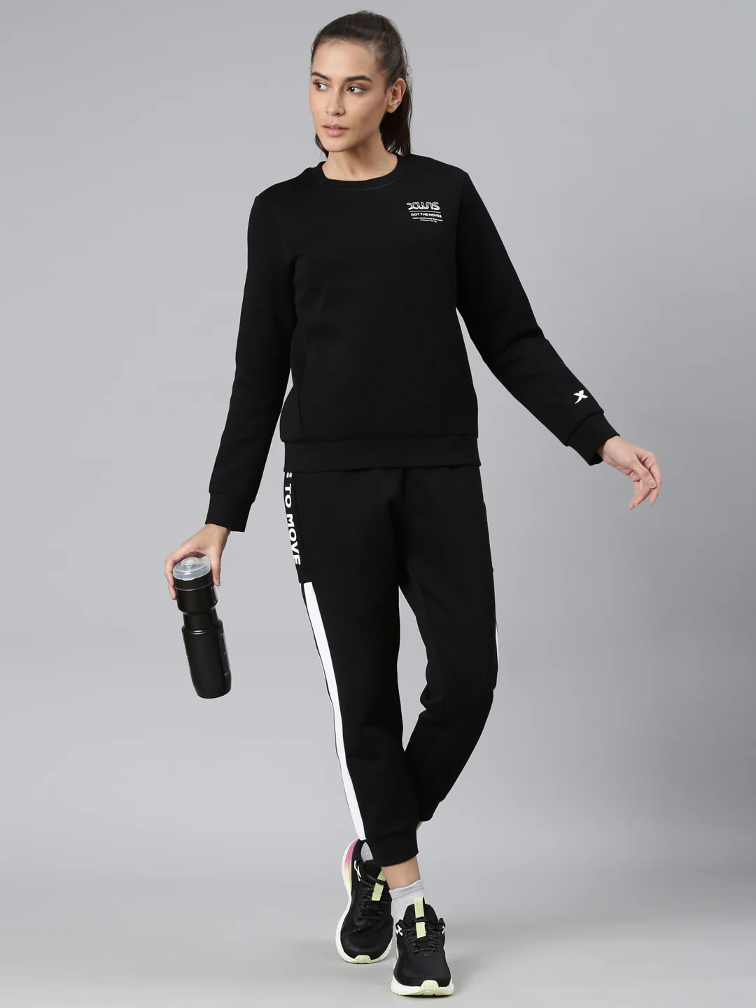 Dry Fit Confort Sweatshirt - White/Pink - Image 14