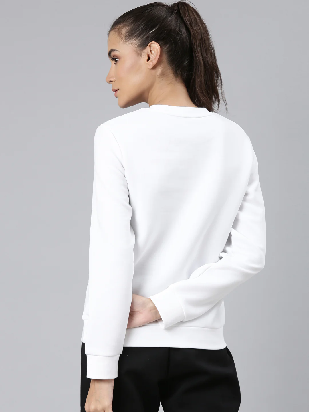 Dry Fit Confort Sweatshirt - White/Pink - Image 20