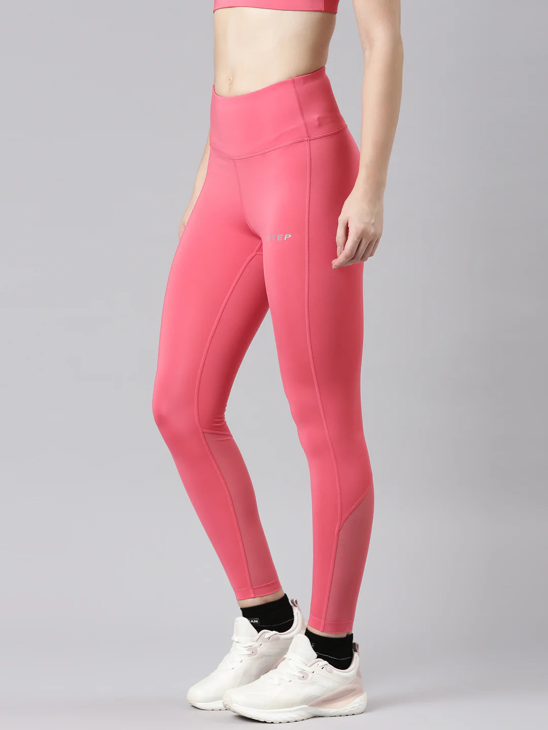 Athletic Training Tights - Green/Pink/Black - Image 21