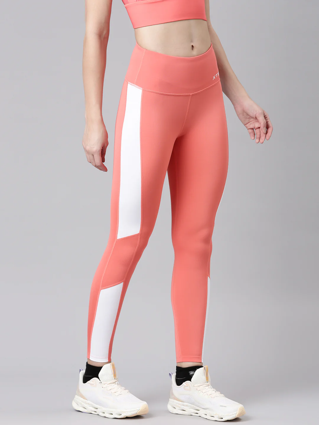 Athletic Training Tights - Green/Pink/Black - Image 31