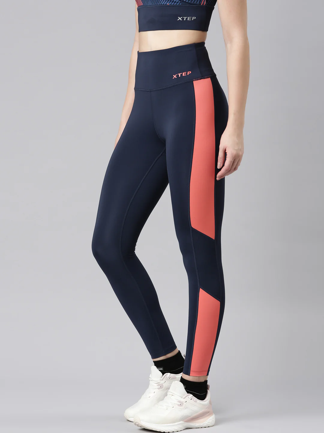 Athletic Training Tights - Green/Pink/Black - Image 43
