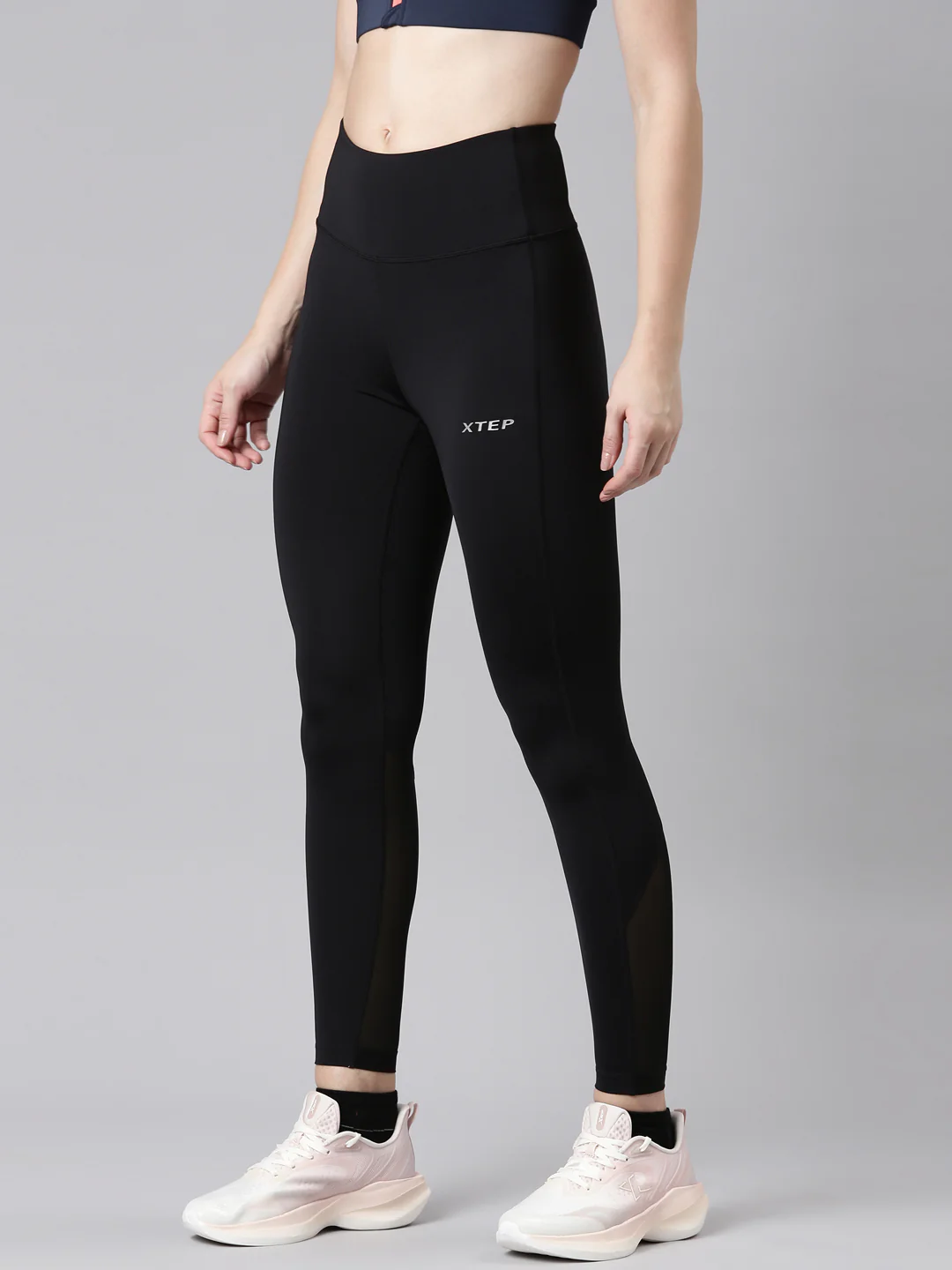 Athletic Training Tights - Green/Pink/Black - Image 5