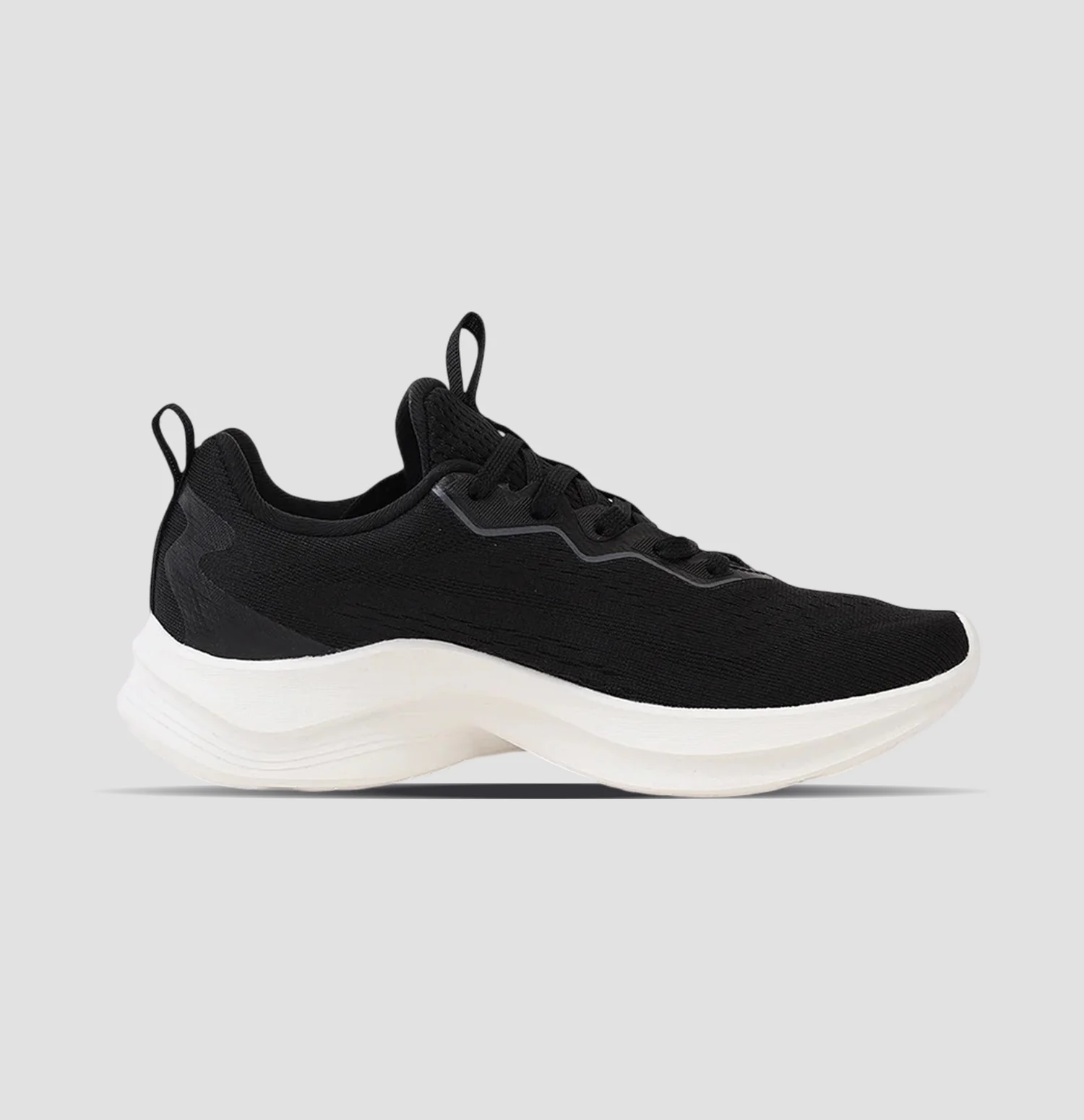 Feather Foam Running Shoes - White/Green/Black