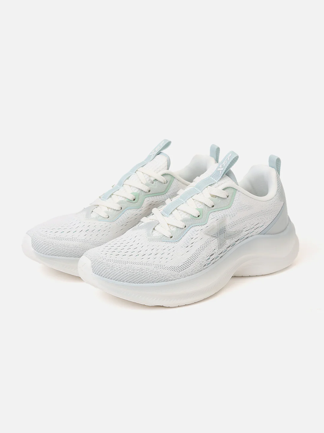 Feather Foam Running Shoes - White/Green/Black - Image 13