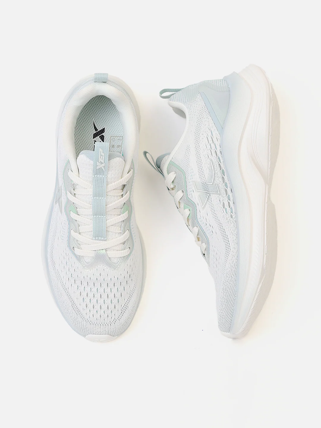 Feather Foam Running Shoes - White/Green/Black - Image 15