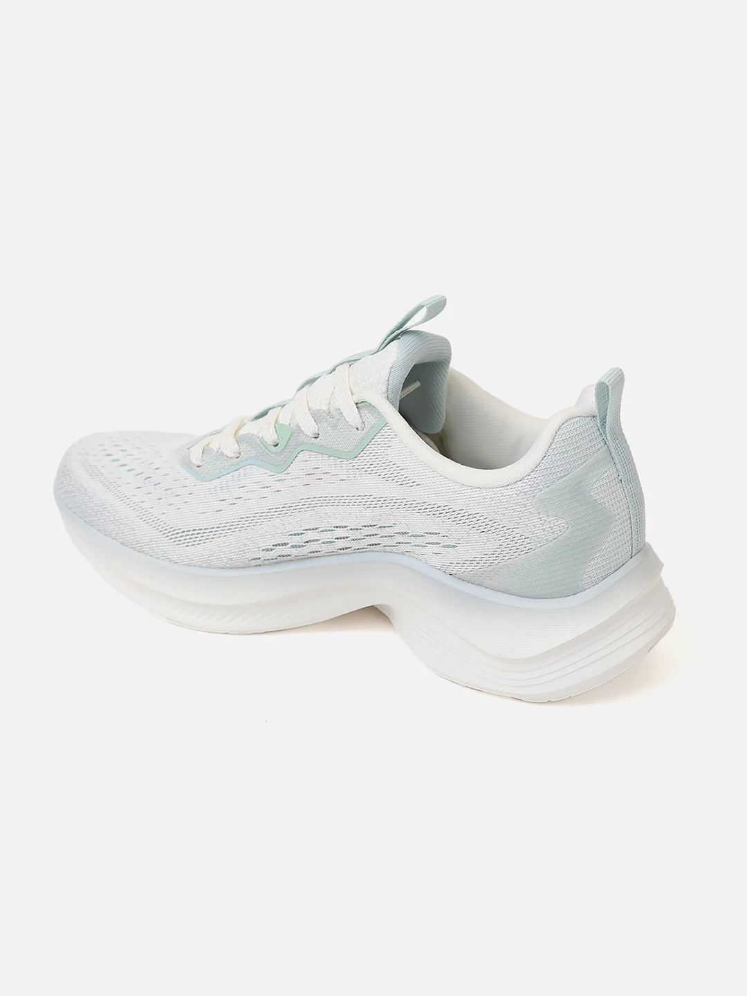 Feather Foam Running Shoes - White/Green/Black - Image 16