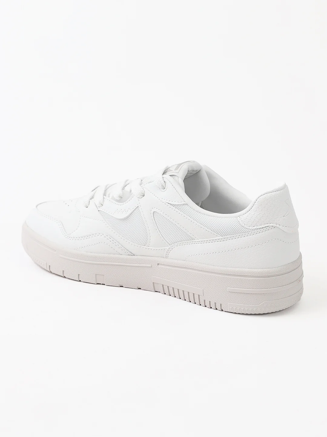 Classic Skateboarding Sneakers - White/Grey - Image 8