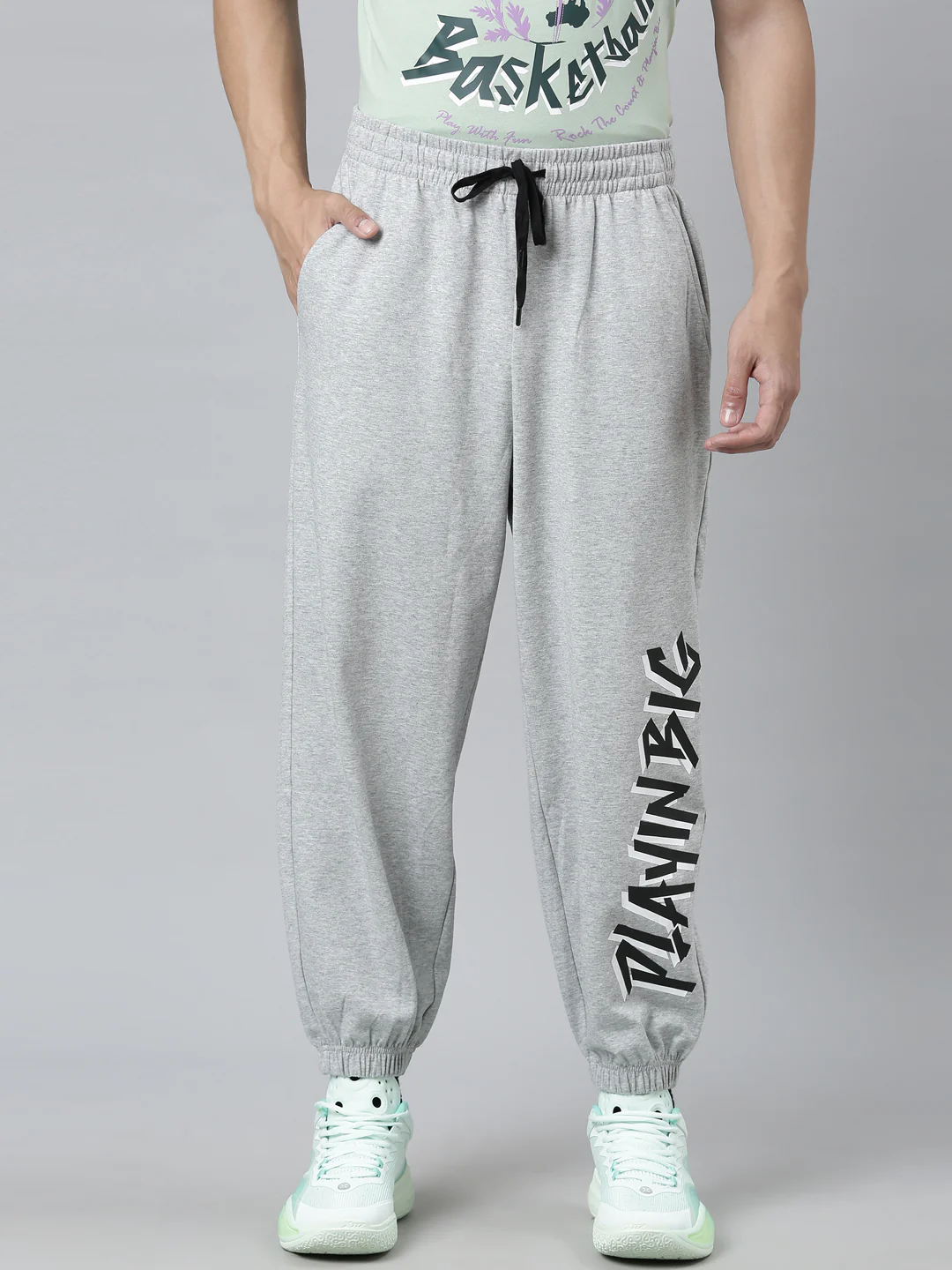 Comfort Knit 7/8 Basketball Pants - Black - Image 12