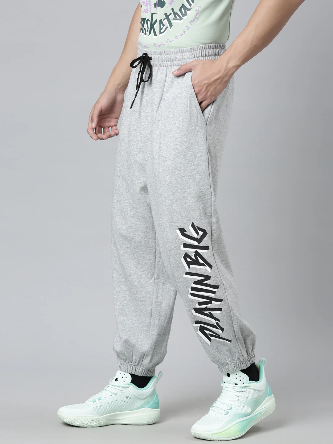 Comfort Knit 7/8 Basketball Pants - Black - Image 13