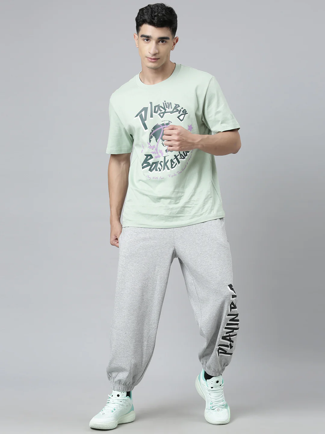 Comfort Knit 7/8 Basketball Pants - Black - Image 16