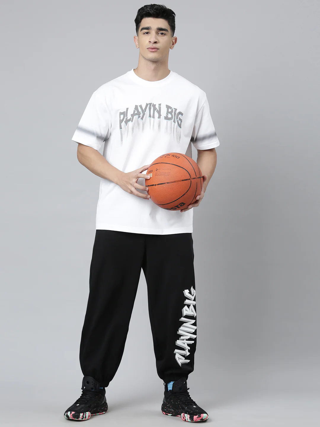 Comfort Knit 7/8 Basketball Pants - Black - Image 6