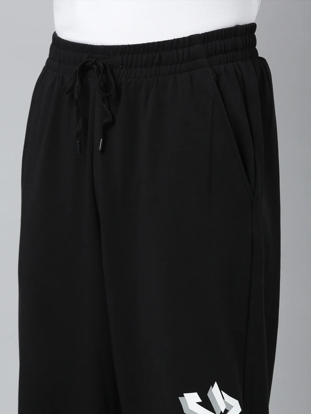 Comfort Knit 7/8 Basketball Pants - Black - Image 7