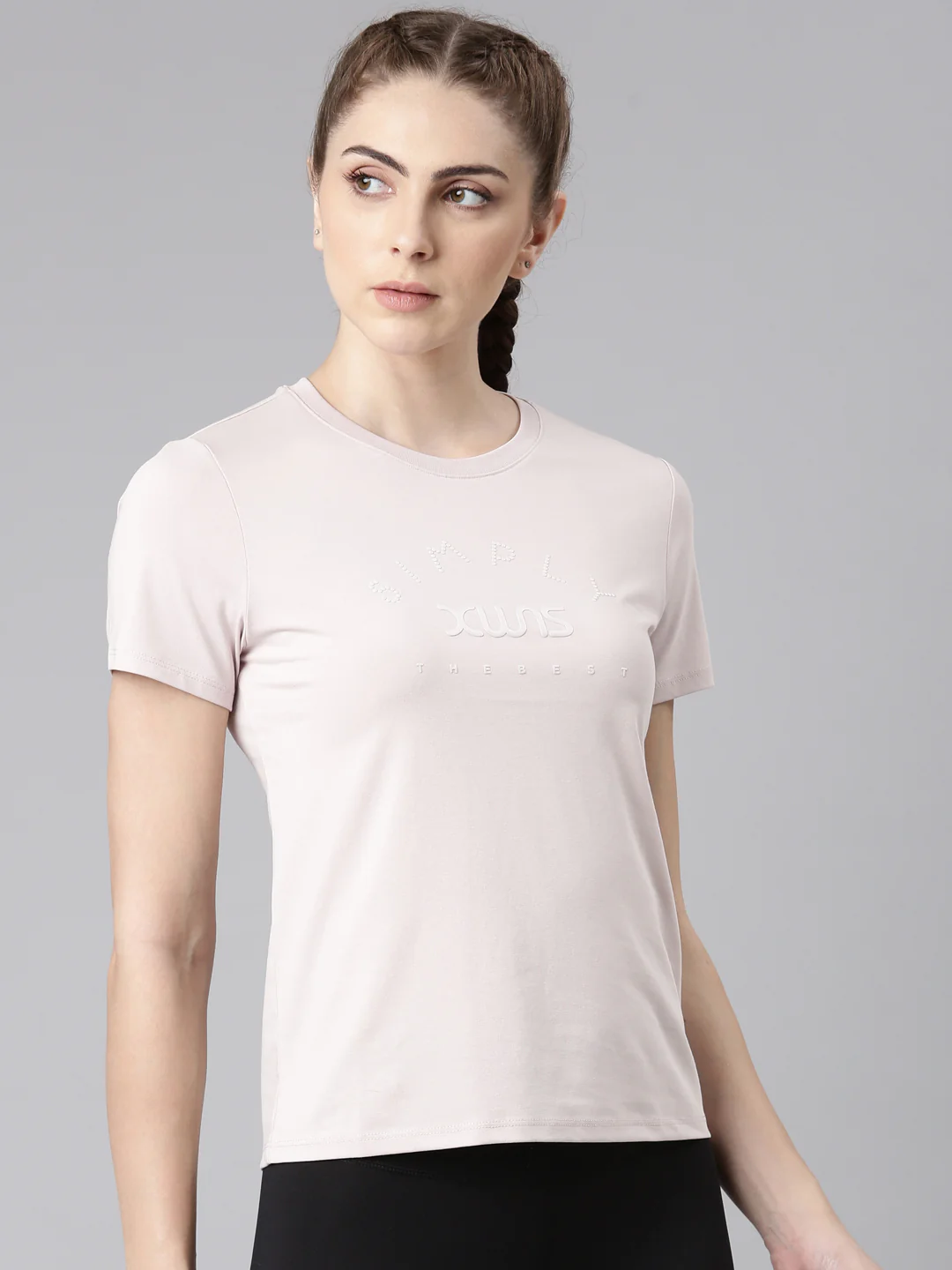 X-Dry Training Short-Sleeve T-Shirt - Green/Pink - Image 11