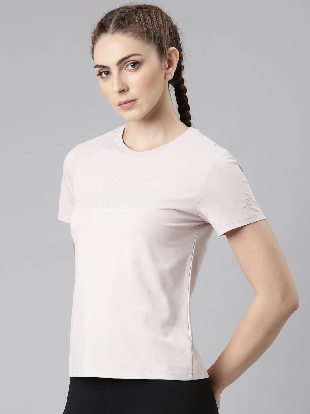 X-Dry Training Short-Sleeve T-Shirt - Green/Pink - Image 12