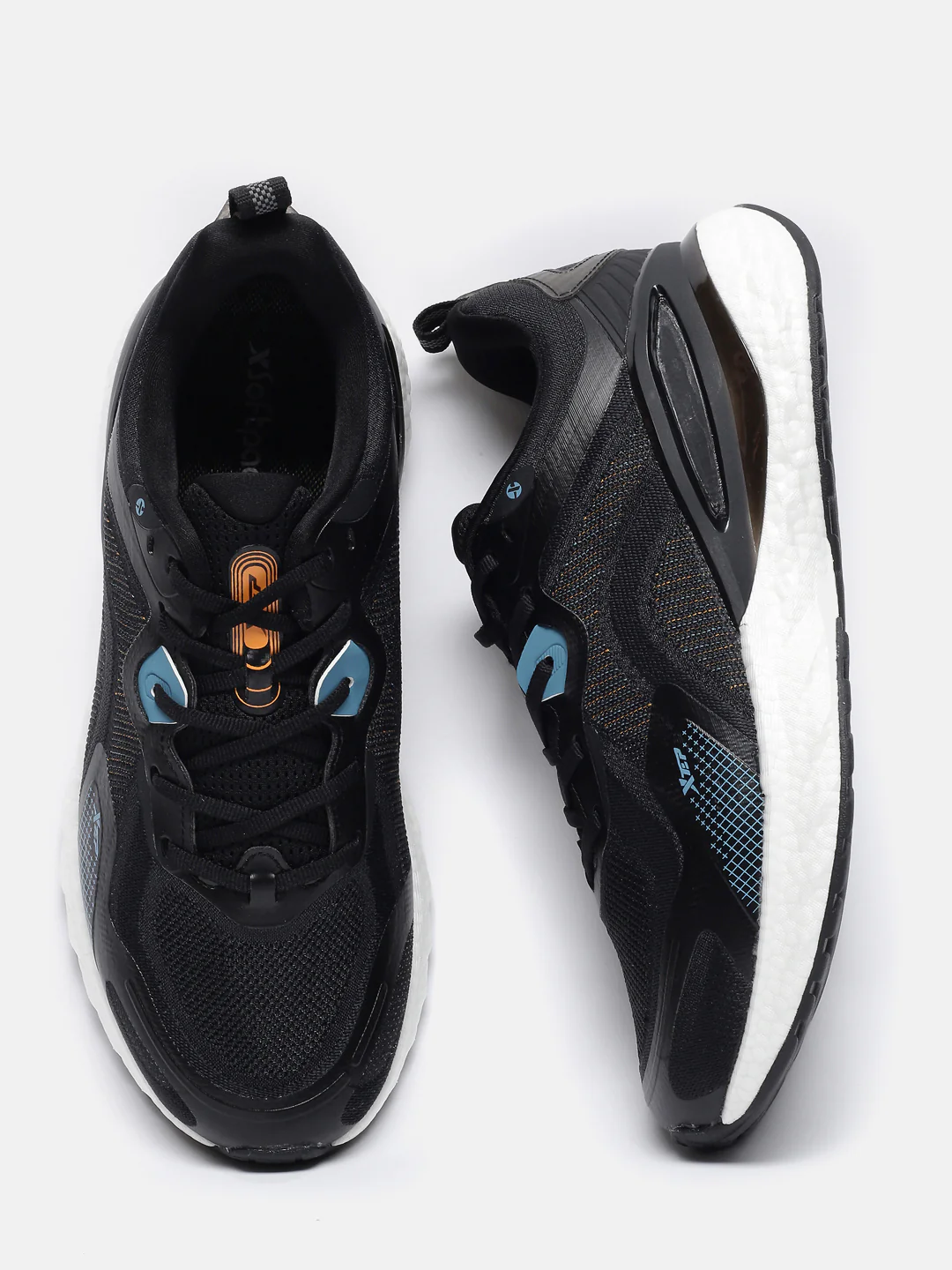 Dynamic Foam Running Shoes - Black/Blue - Image 3