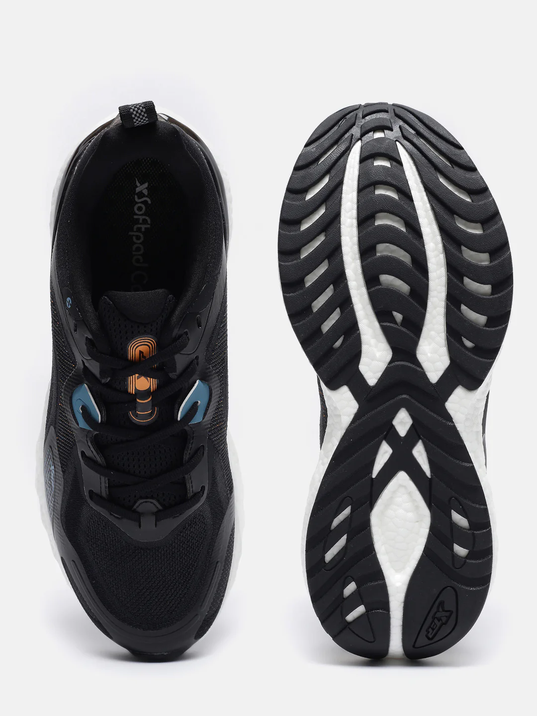 Dynamic Foam Running Shoes - Black/Blue - Image 5