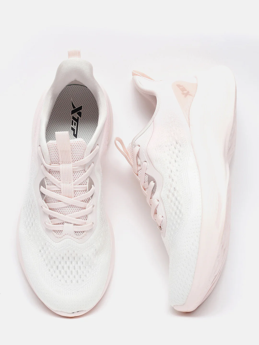 Feather Foam Comfort Running Shoe - Pink/White - Image 6