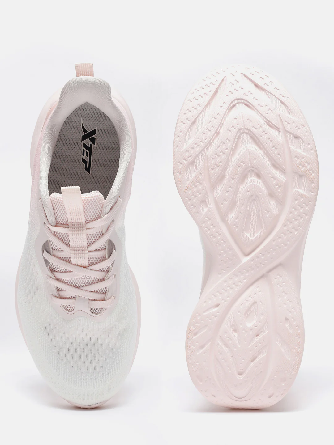 Feather Foam Comfort Running Shoe - Pink/White - Image 8