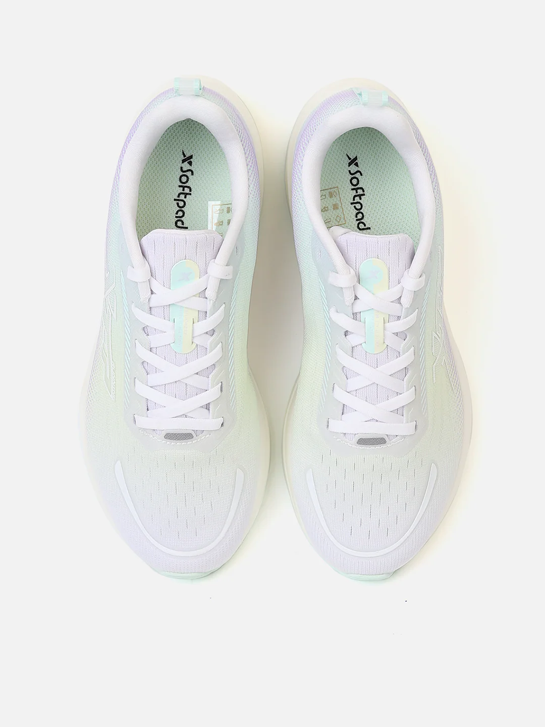 Feather Foam Running Shoe - Purple/Green - Image 9