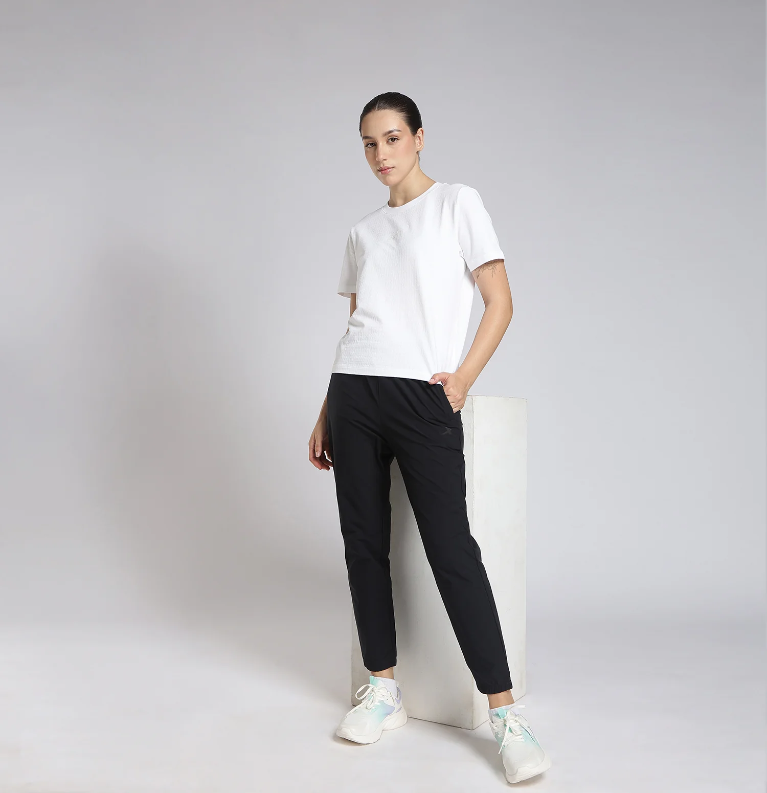 Anti-Bacterial Comfort Training T-Shirt - Pearl White - Image 5