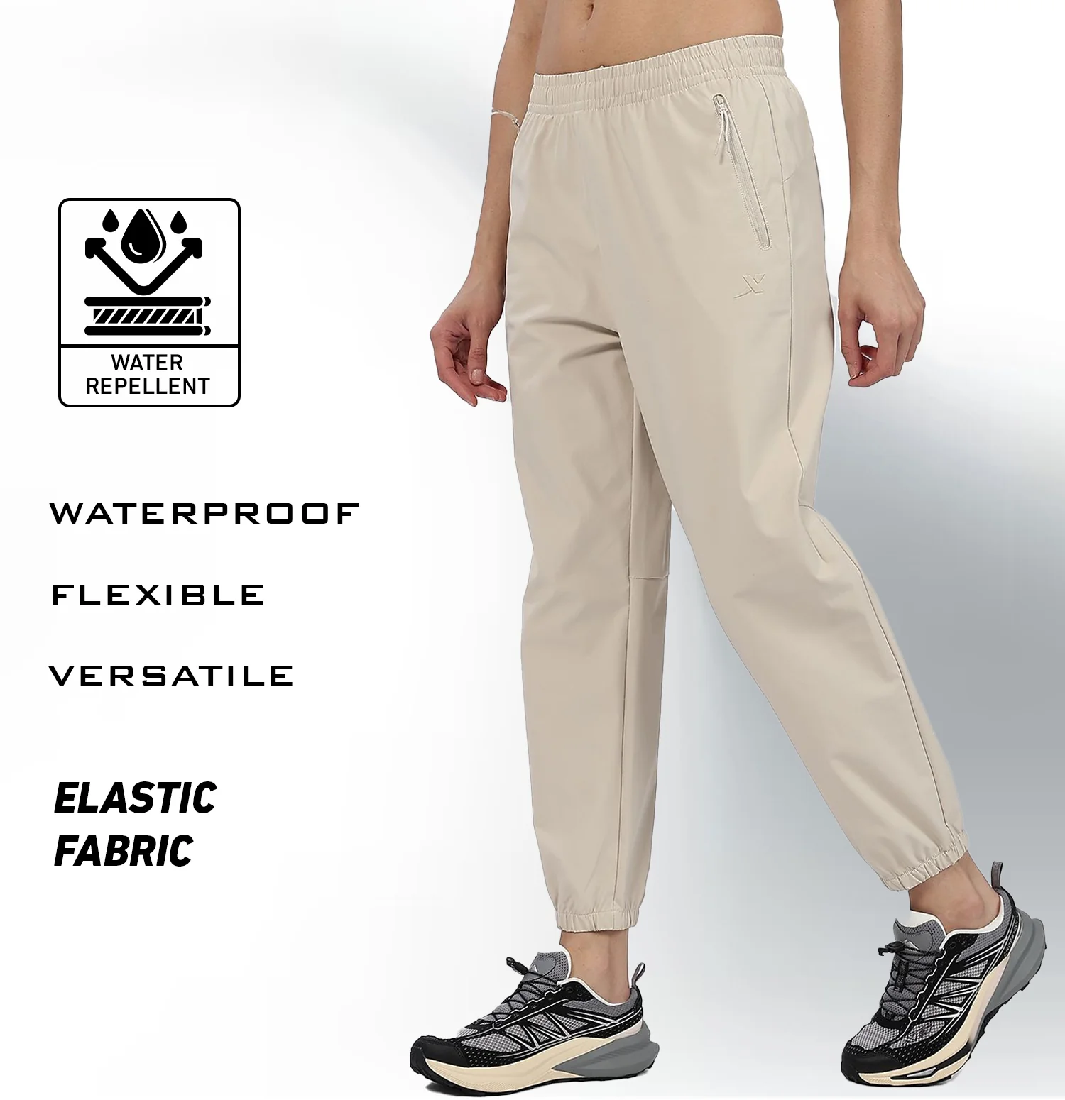 Comfort Woven Quick-Dry Outdoor Pants - Apricot - Image 4