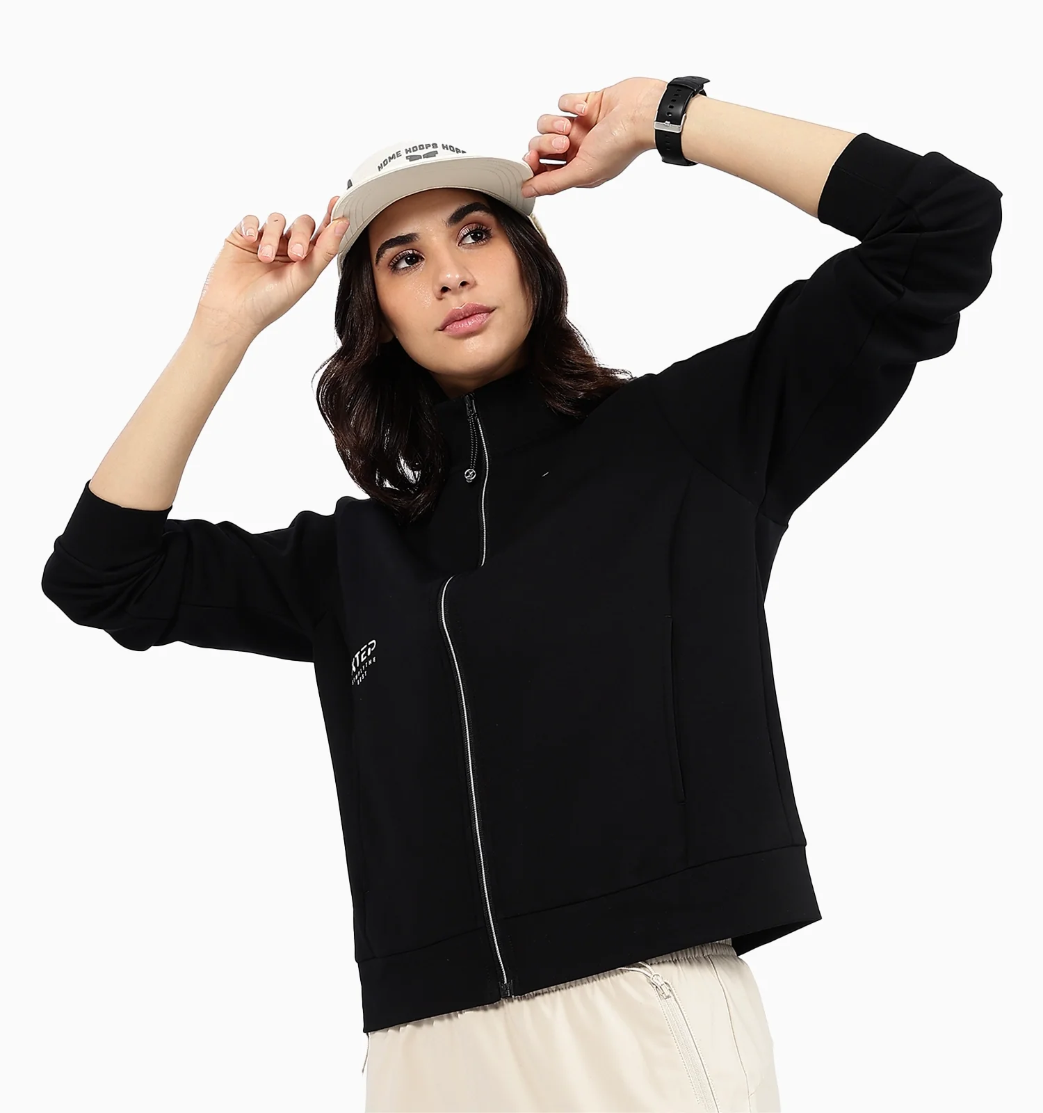 3D Fit Knitted Jacket - Black - Image 6